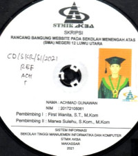 Image of Rancang Bangun Website Pada Sekolah Menengah Atas (SMA) Negeri 12 Luwu Utara