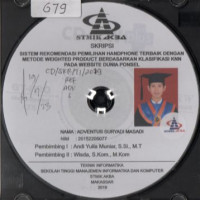 Image of Sistem Rekomendasi Pemilihan Handphone Terbaik Dengan Metode Weigted Product Berdasarkan Klasifikasi KNN Pada Website Dunia Ponsel
