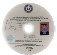 Image of Sistem Rekomendasi Peminjaman Buku Menggunakan Hybrid Filtering Untuk Optimasi Keakuratan Pada Ruang Baca