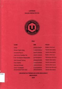 Image of Laporan Kuliah Kerja Nyata