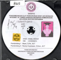 Image of Pengembangan Alat Pengukuran Debit Air Berbasis Internet Of Things Sebagai Antisipasi Pemborosan Air Di Sektor Pertanian