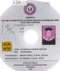 Image of Sistem Automatisasi Laporan Penjualan Berbasis Web Pada Toko Eristro