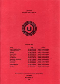 Image of Laporan Kuliah Kerja Nyata