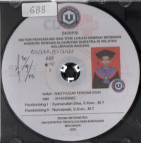 Image of Sistem Pengaduan Dan Titik Lokasi Sampah Berbasis Android Dengan Algoritma Dijkstra Di Wilayah Kelurahan Bakung