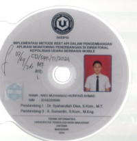 Image of Implemetasi Metode Rest  Api Dalam Pengembangan Aplikasi Monitoring Penerbangan Di Direktorat Kepolisian Udara Berbasis Mobile