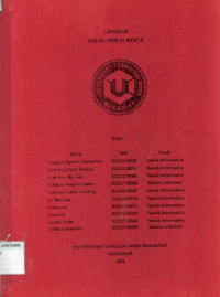 Image of Laporan Kuliah Kerja Nyata