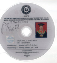 Image of Sistem Informasi Geografis Pemetaan Usaha Mikro Kecil Menengah Di Papua Berbasis Web Responsif