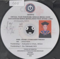 Image of Virtual Tour Panorama Sebagai Media Guide Dan Edukasi Benda Bersejarah Pada Istana Luwu