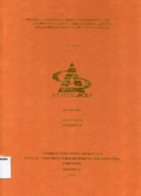 Image of Implementasi Dynamic Vehicle Routing Problem Untuk Optimalisasi Nilai Bobot Pada Algoritma Dijkstra Dalam Menentukan Jalur Lokasi Tercepat