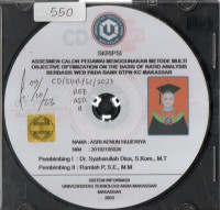 Image of Assesmen Calon Pegawai Menggunakan Metode Multi Objective Optimization On The Basis Of Ratio Analysis Berbasis Web Pada Bank BTPN KC Makassar