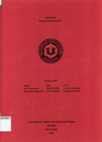 Image of Laporan Kuliah Kerja Nyata