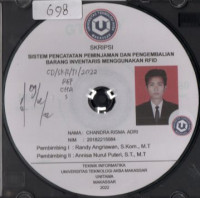 Image of Sistem Pencatatan Peminjaman Dan Pengembalian Barang Inventaris Menggunakan RFID