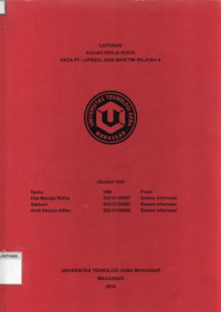 Image of Laporan Kuliah Kerja Nyata