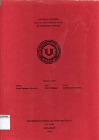 Image of Laporan Kuliah Kerja Nyata