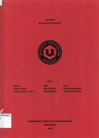 Image of Laporan Kuliah Kerja Nyata