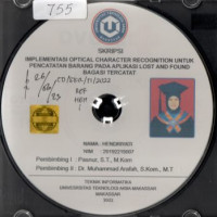 Image of Implementasi Optical Character Recognition Untuk Pencatatan Barang Pada Aplikasi Lost And Found Bagasi Tercatat