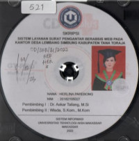 Image of Sistem Layanan Surat Pengantar Berbasis Web Pada Kantor Desa Lembang Simbuang Kabupaten Tana Toraja