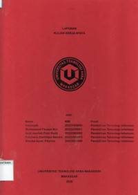 Image of Laporan Kuliah Kerja Nyata