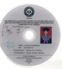 Image of Implementasi Algoritma Support Vector Machine Untuk Analisis Sentimen Ulasan Mypertamina Dengan Metode Pemilihan Fitur Terbaik