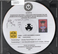 Image of Penerapan Natural Language Processing Dalam Pembuatan Aplikasi Chatbot Untuk Meningkatkan Layanan Pelanggan
