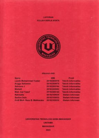 Image of Laporan Kuliah Kerja Nyata
