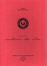Image of Laporan Kuliah Kerja Nyata
