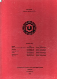 Image of Laporan Kuliah Kerja Nyata