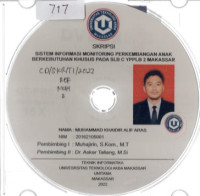 Image of Sistem Informasi Monitoring Perkembangan Anak Berkebutuhan Khusus Pada SLB C YPPLB 2 Makassar