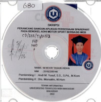 Image of Rancang Bangun Aplikasi Persediaan Sparepart Pada Bengkel Adhi Motor Sport Berbasis Web