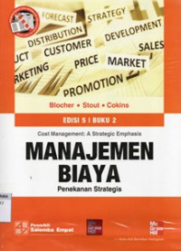 Image of Manajemen Biaya: Penekanan Strategi Buku 2