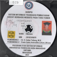 Image of Sistem Informasi Transaksi Pembayaran Kredit Berbasis Website Pada Toko Tober