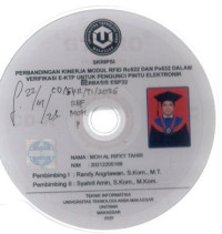 Image of Perbandingan Kinerja Modul RFID RC522 Dan PN532 Dalam Verifikasi E-KTP Untuk Pengunci Pintu Elektronik Berbasis ESP32