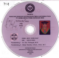 Image of Rancang Bangun Sistem Rekrutmen Karyawan Pada PT. Bhima Mitra Prima Berbasis Web