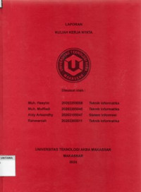 Image of Laporan Kuliah Kerja Nyata