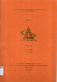 Image of Sistem Informasi Manajemen Site Audio Base Transceiver Station