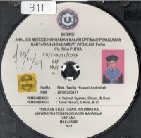Image of Analisis Metode Hungarian Dalam Optimasi Penugasan Karyawan (Assigment Problem) Pada CV. Tiga Putra