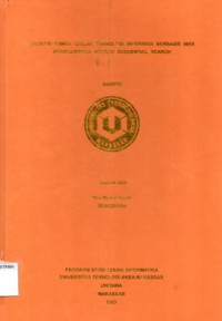 Image of Aplikasi kamus Istilah Teknologi Informasi Berbasis Web Menggunakan Metode Sequential Search
