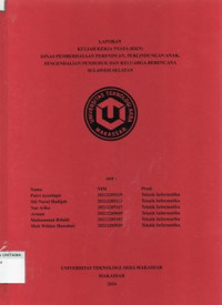 Image of Laporan Kuliah Kerja Nyata