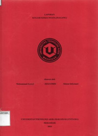 Image of Laporan Kuliah Kerja Nyata (Magang)