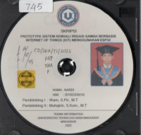 Image of Prototype Sistem Kendali Irigasi Sawah Berbasis Internet Of Things (IOT) Menggunakan ESP32