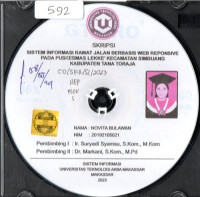 Image of Sistem Informasi Rawat Jalan Berbasis Web Responsive Pada Puskesmas Lekke' Kecamatan Simbuang Kabupaten Tana Toraja
