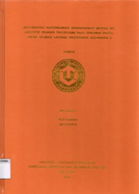 Image of Implementasi Watermarking Mengunakan Metode DFT (Discrete Fourier Transform) Pada Dokumen Digital Online Aplikasi Layanan Masyarakat