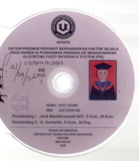 Image of Sistem Prediksi Penyakit Berdasarkan Faktor Gejala Pada Pasien Di Puskesmas Parangloe Menggunakan Algoritma Fuzzy Inference System