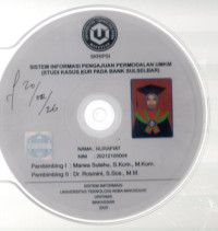 Image of Sistem Informasi Pengajuan Permodalan UMKM (Studi Kasus KUR Pada Bank Sulselbar)