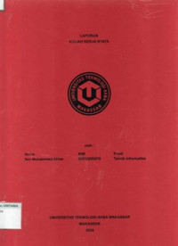 Image of Laporan Kuliah Kerja Nyata
