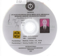 Image of Aplikasi Keuangan Usaha Mikro Kecil Menengah Berbasis Android Di Kabupaten Pangkep