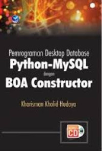 Image of Pemrograman Desktop Database Python-MySQL Dengan BOA Constructor