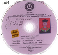 Image of Sistem Informasi Program Sociopreneur Bagi Penerima Manfaat Pada Kantor BBPPKS Makassar