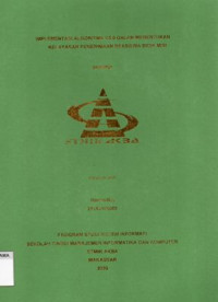 Image of Implementasi Algoritma C5.0 Dalam Menentukan Kelayakan Penerimaan Beasiswa Bidik Misi