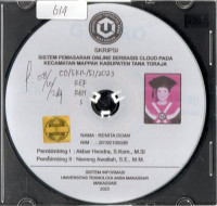 Image of Sistem Pemasaran Online Berbasis Cloud Pada Kecamatan Mappak Kabupaten Tana Toraja